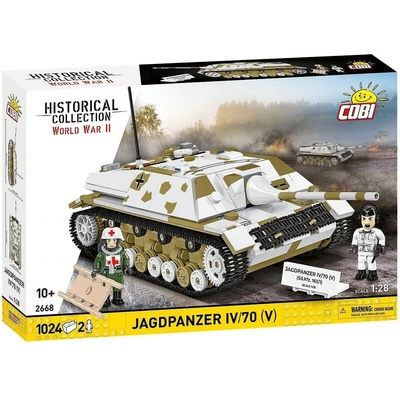 COBI 2668 World War II Nemecký stíhač tankov Jagdpanzer IV/70 (V) 1:28