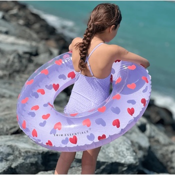 Swim Essentials Swim Essentials: Пояс ⌀90 см. за деца от 6+ години "Lila Heart (SWE-2023SE901)