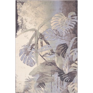 Agnella Кремаво-сив вълнен килим 200x300 cm Plants - Agnella (5901760269513)