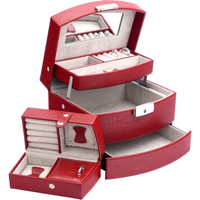 JKBox šperkovnice SP 829 A7 červená