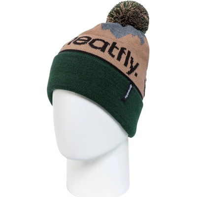 Meatfly Robb wood/bottle green