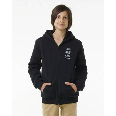 Rip Curl Evolution Z/T Hood Boy Black