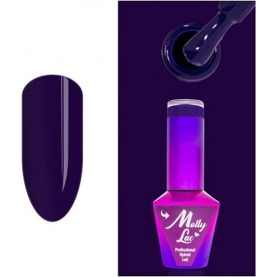 Molly Lac gél lak 375 Bomber Girl Modrá 5 ml