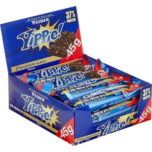 Weider Yippie! Bar 45g [12 x 45 грама] Тъмен шоколад с кокос