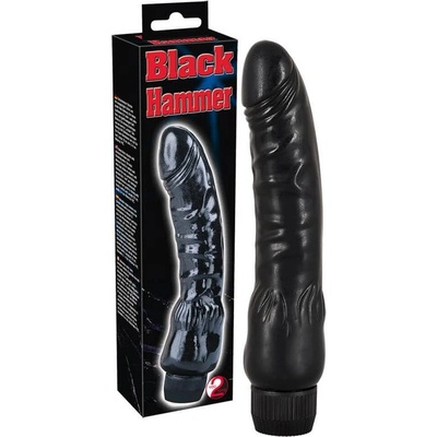 You2Toys Rechargeable Black vibrátor 23 cm
