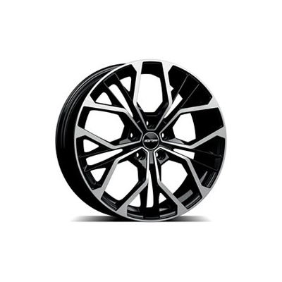 GMP MATISSE 7,5x19 5x108 ET45 black diamond