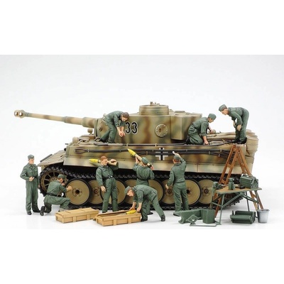 Tamiya Tamiya Sada na poľnú údržbu nemeckej tankovej posádky 2. svetová vojna 1:48