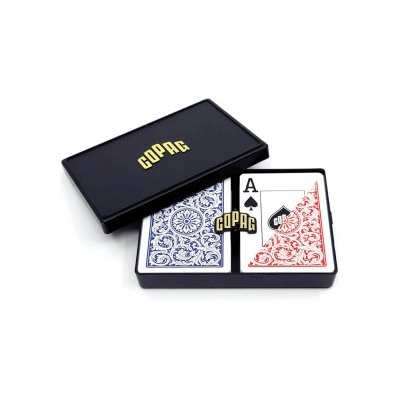 Cartamundi Deutschland COPAG Elite - Jumbo Face - 2 index - Blue/Red Double-Deck | Copag