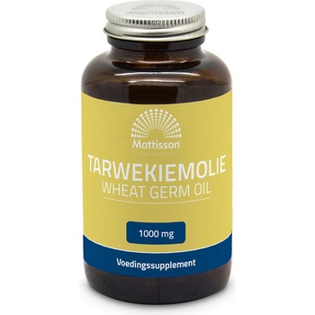 Mattisson Healthstyle Масло от пшеничен зародиш 1000 mg 90 капсули | Mattisson Healthstyle (MT2367)