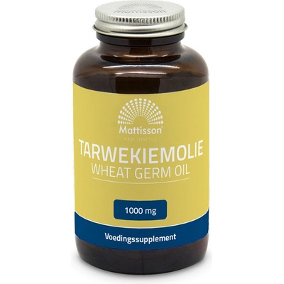 Mattisson Healthstyle Масло от пшеничен зародиш 1000 mg 90 капсули | Mattisson Healthstyle (MT2367)