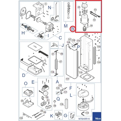 SPMTG10600 motor pro M-BAR