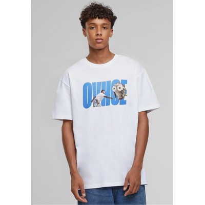 Mister Tee Тениска Ovhoe Oversize Tee white XXLUB-MT3603-00220 - Тъмносив, размер XL