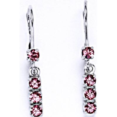 Čištín s krystalem Swarovski fuchsie NK 1323V