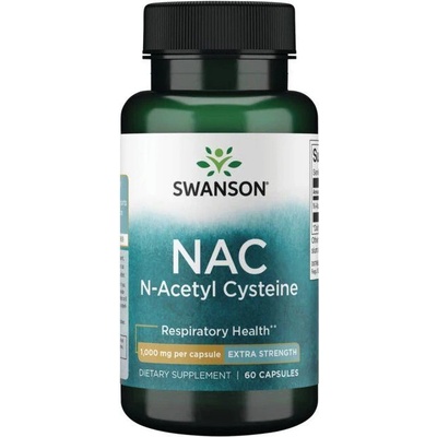 Swanson NAC N-Acetyl Cysteine 1000 mg 60 kapsúl