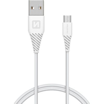 Swissten 71504300 USB/Micro USB, 1,5m, bílý