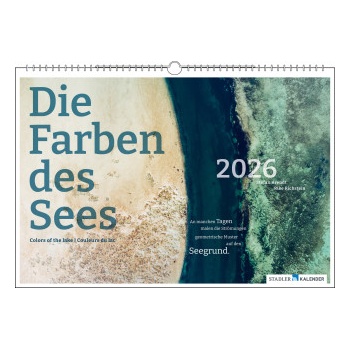 Stadler Kalender Die Farben des Sees 2026 | Stefan Arendt