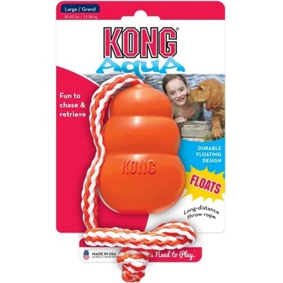 KONG Aqua Large - играчка за куче от гума, плуваща - САЩ - CK1E