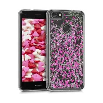 Image 1 of kwmobile Калъф с дизайн сърце за Huawei P9 lite mini - розов