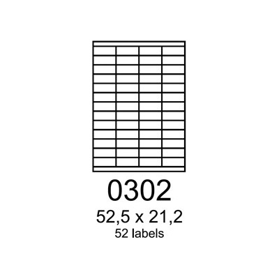 Rayfilm R01020302A biele A4 100 list.