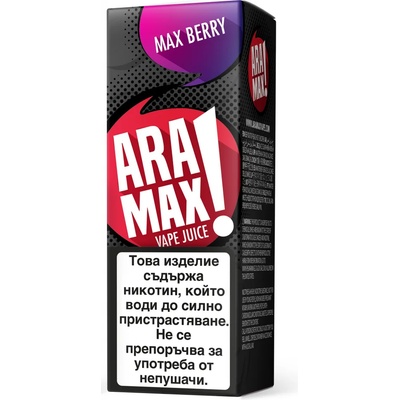 никотинова течност Aramax - Max Berry 6мг