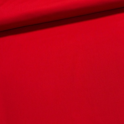 Směsový kepr elastický BRIGSTON ELASTIC RED, jednobarevný červený, 250g/m2, š.150cm (látka v metráži)