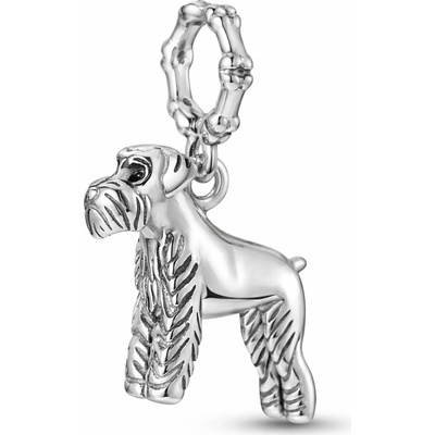 P&J Jewellery Stříbrný visací přívěsek Knírač SB219
