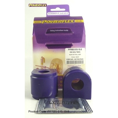 Powerflex Silentbloky VW Passat Mk6 3C (06-) Rear Anti Roll Bar Bush 19,6mm (15)