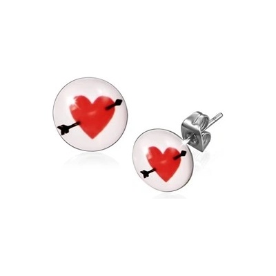 Piercingate náušnice srdce NAU00761