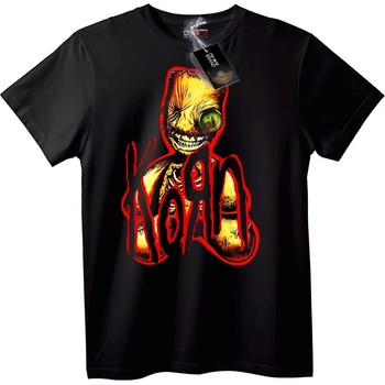 NOONEBRAND Тениска Korn Череп - 2XL, White