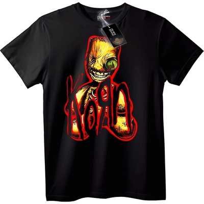NOONEBRAND Тениска Korn Череп - 2XL, White