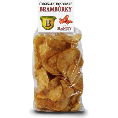 Pravé hospodské Brambůrky slanina 20 x 80 g