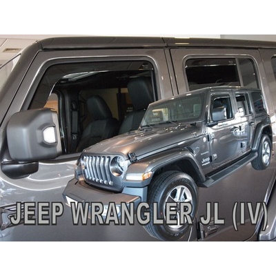 Deflektory Jeep Wrangler 2018-2025 / (JL)