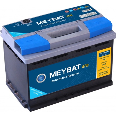 Meybat EFB START-STOP 12V 70Ah 760A EFB70