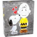 HCM Kinzel 3D Crystal puzzle Snoopy a Charlie Brown 77 ks