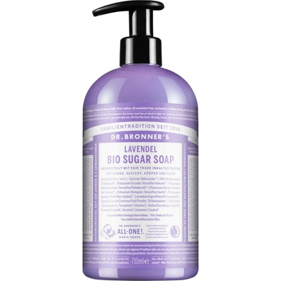 Dr. Bronner's Levandulové cukrové mýdlo 710 ml