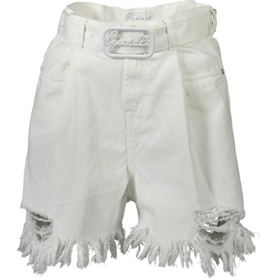Gaelle paris Къси дамски панталони gaelle paris, Цвят Бяло (gbd8927_bianco_bianco)