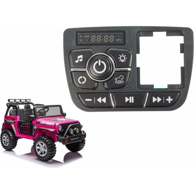 Lean Cars Hudobný panel pre vozidlo s batériou XMX618