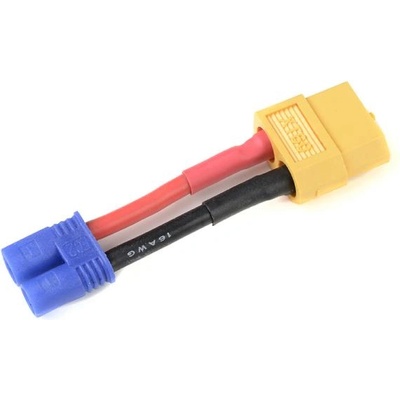 Revtec Конверсионен кабел ec2 устройство - xt-60 батерия 14awg