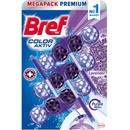 Bref Color Aktiv tuhý WC blok Lavender 3 x 50 g