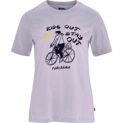 Fjällräven Hoja Iväg T-shirt W Размер: M / Цвят: лилав
