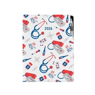 Design A4 denní 2026 Doktor