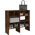 vidaXL Поставки за обувки, 2 бр, стифируеми, опушен дъб, 89, 5x30x40 см (858848)