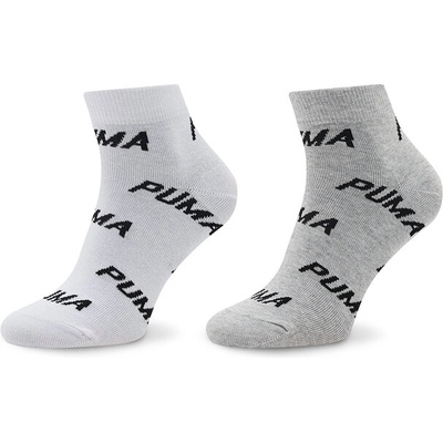 PUMA Комплект 2 чифта дълги чорапи мъжки Puma 907948 02 White/Grey/Black (907948 02)