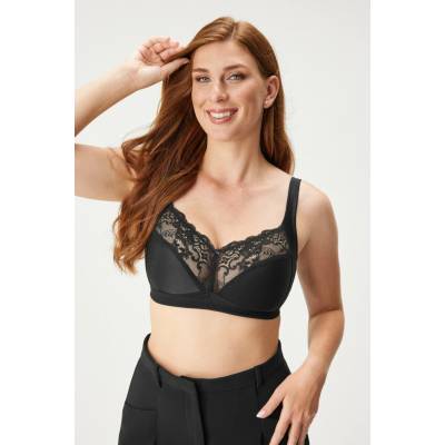 Rosme podprsenka Simplex Lace nevystužená čierna
