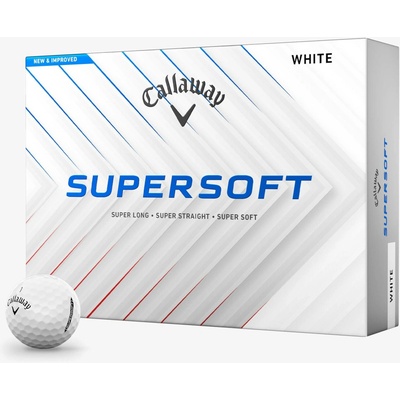 Callaway Supersoft Slovenská vlajka biele 3 x 3 ks