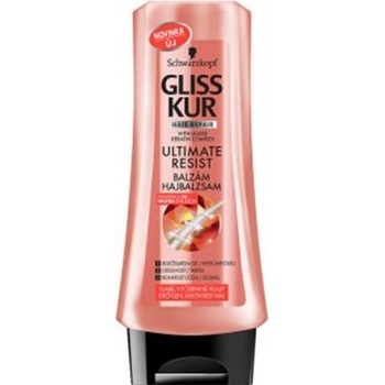 Gliss Kur Ultimate Resist regenerační expres balzám pro slabé vyčerpané vlasy 200 ml