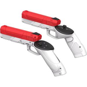 Vortex Virtual Reality VortexVR gun контролер v2.0 за Meta Quest 3 / 3S (реплика играчка) (VVR.GUN.RED.QUEST3.TYPE.B.24)