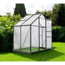 Westmann Flora 64 polykarbonát 4 mm 132 x 192 x 202 cm antracit SI2001F-A