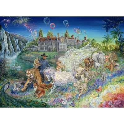 Grafika Josephine Wall Fantazijná svadba 2000 dielov