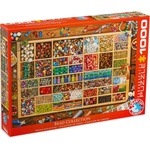 EUROGRAPHICS Пъзел Eurographics от 1000 части - Колекция от мъниста (60005528)